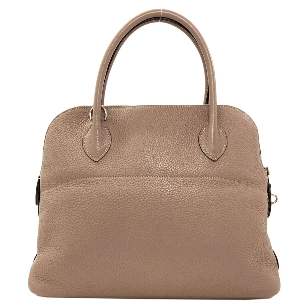 Hermes Bolide 31 Tourterelle Silver Hardware Handbag Taurillon Clemence Leath... - Picture 2 of 16